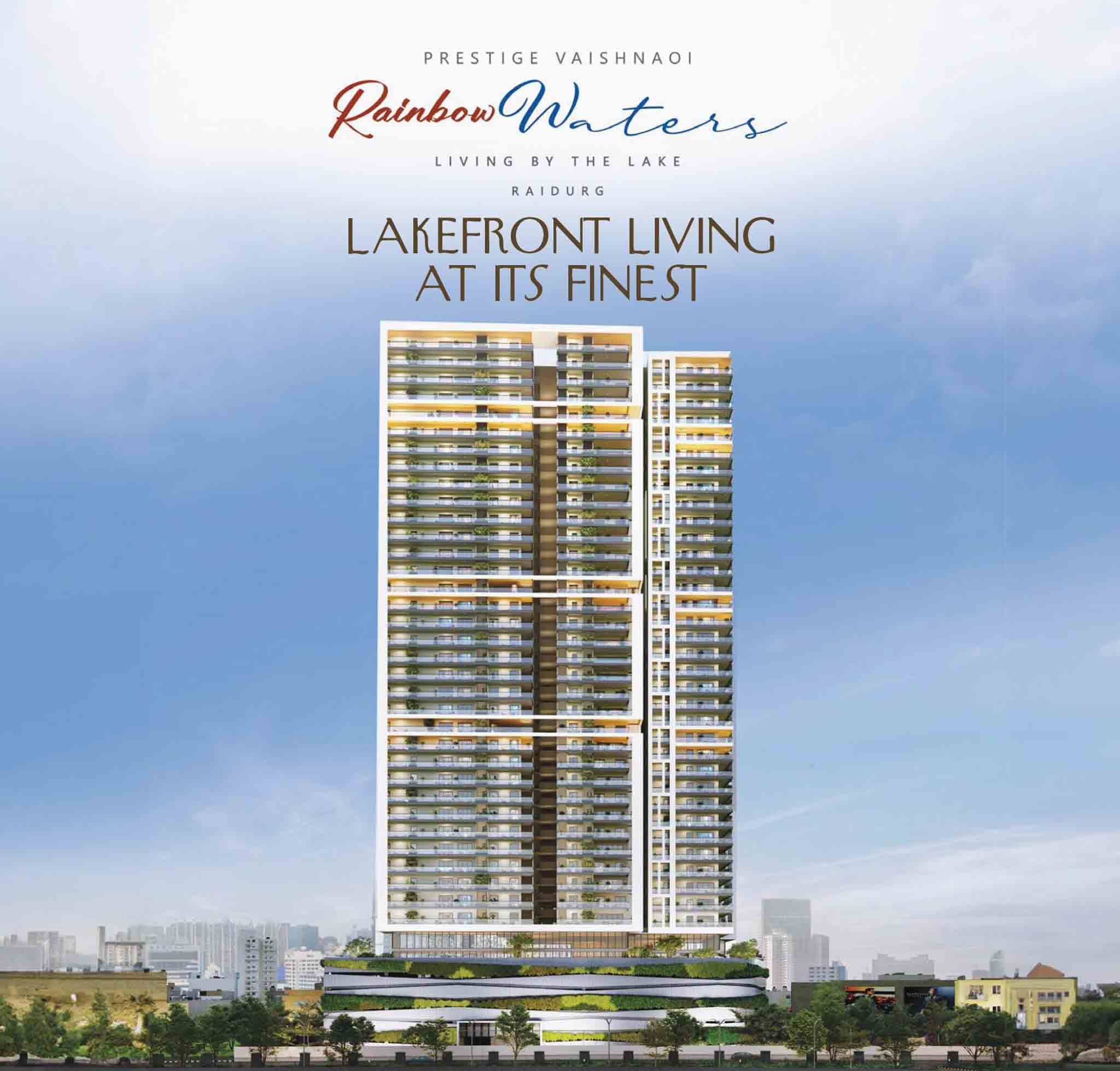 Prestige Rainbow waters-Residential-4 BHK , 5 BHK-Gachibowli-Hyderabad