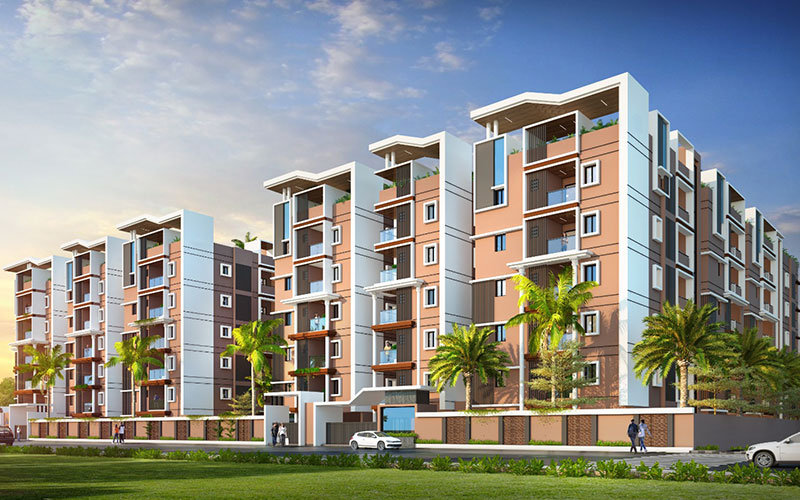 Akshita Heights 6-Residential-2 BHK , 3 BHK-Banjara Hills-Hyderabad-Under Construction