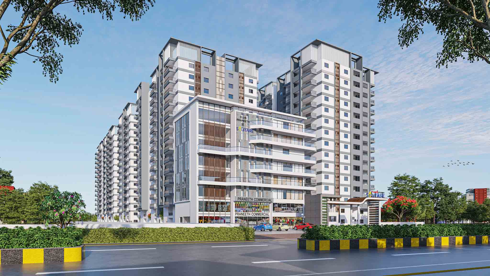 Praneeth Pranav Solitaire-Residential-2BHK, 3BHK-Bachupally-Hyderabad-Under Construction