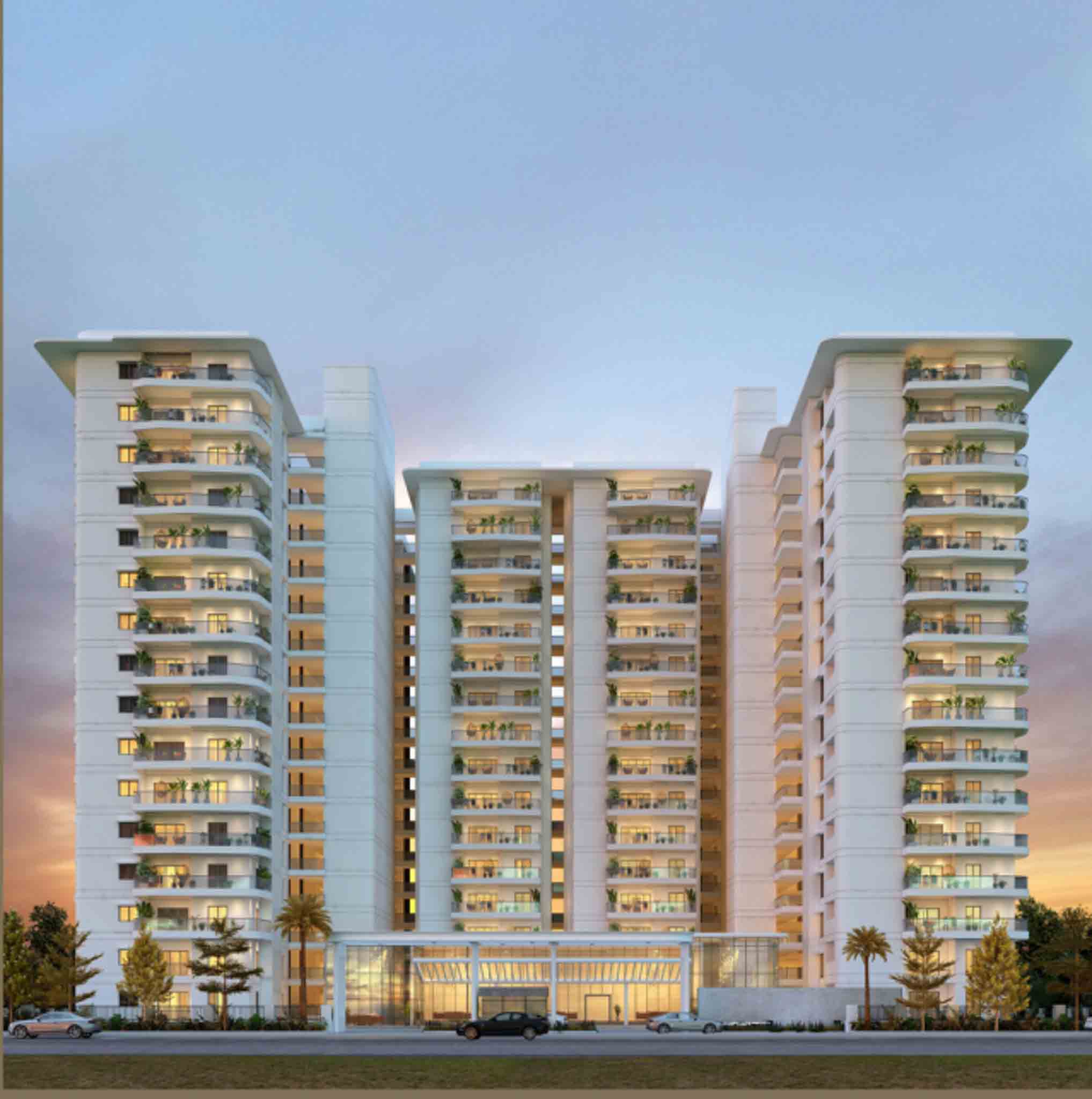 Lumbini Elysee-Residential-3 BHK , 4 BHK-Nanakramguda-Hyderabad-Under Construction