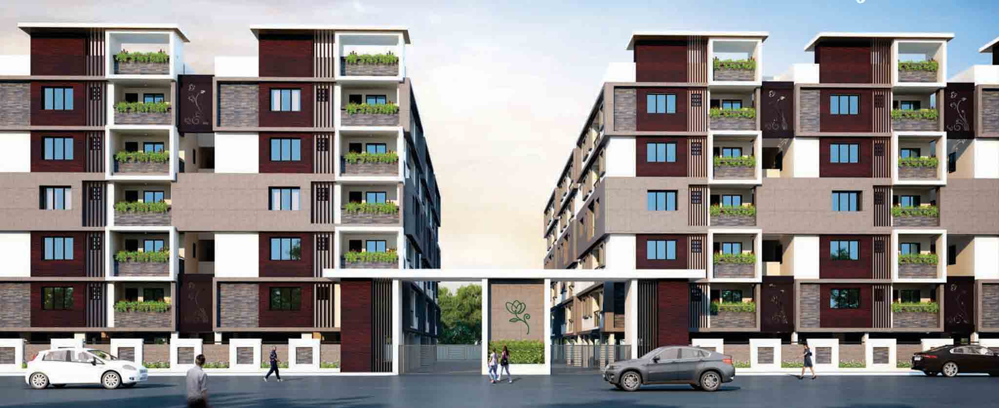 Pallavi Gardenia-Residential-2BHK, 3BHK-Nagole-Hyderabad-Under Construction