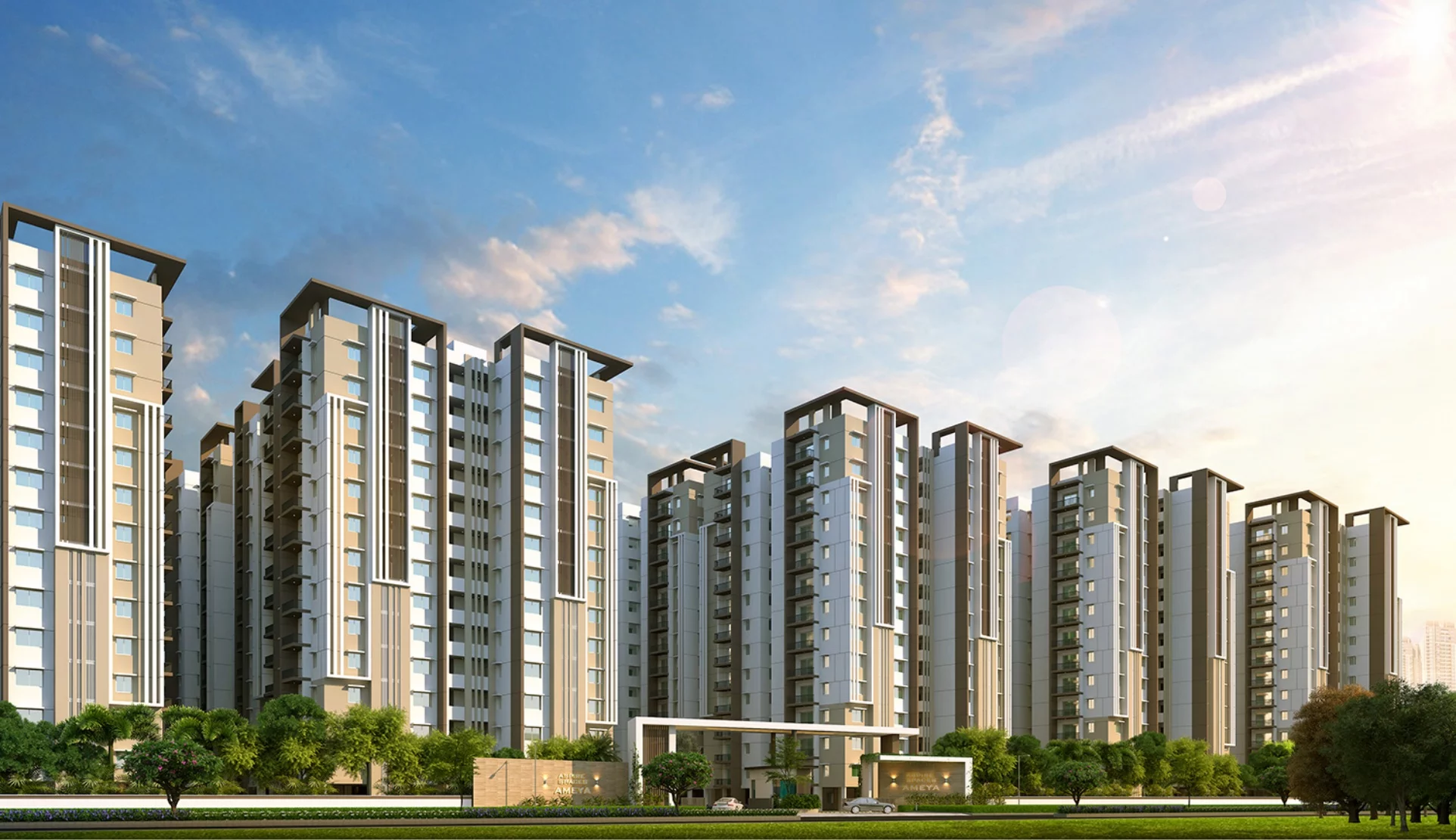 Ameya-Residential-2 BHK , 2.5 BHK , 3 BHK-Miyapur-Hyderabad-Ready To Move