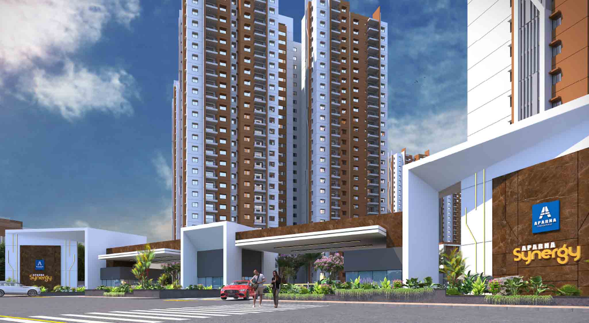 Aparna Synergy-Residential-2, 2.5 & 3 BHK-Gandi Maisamma-Hyderabad-Under Construction