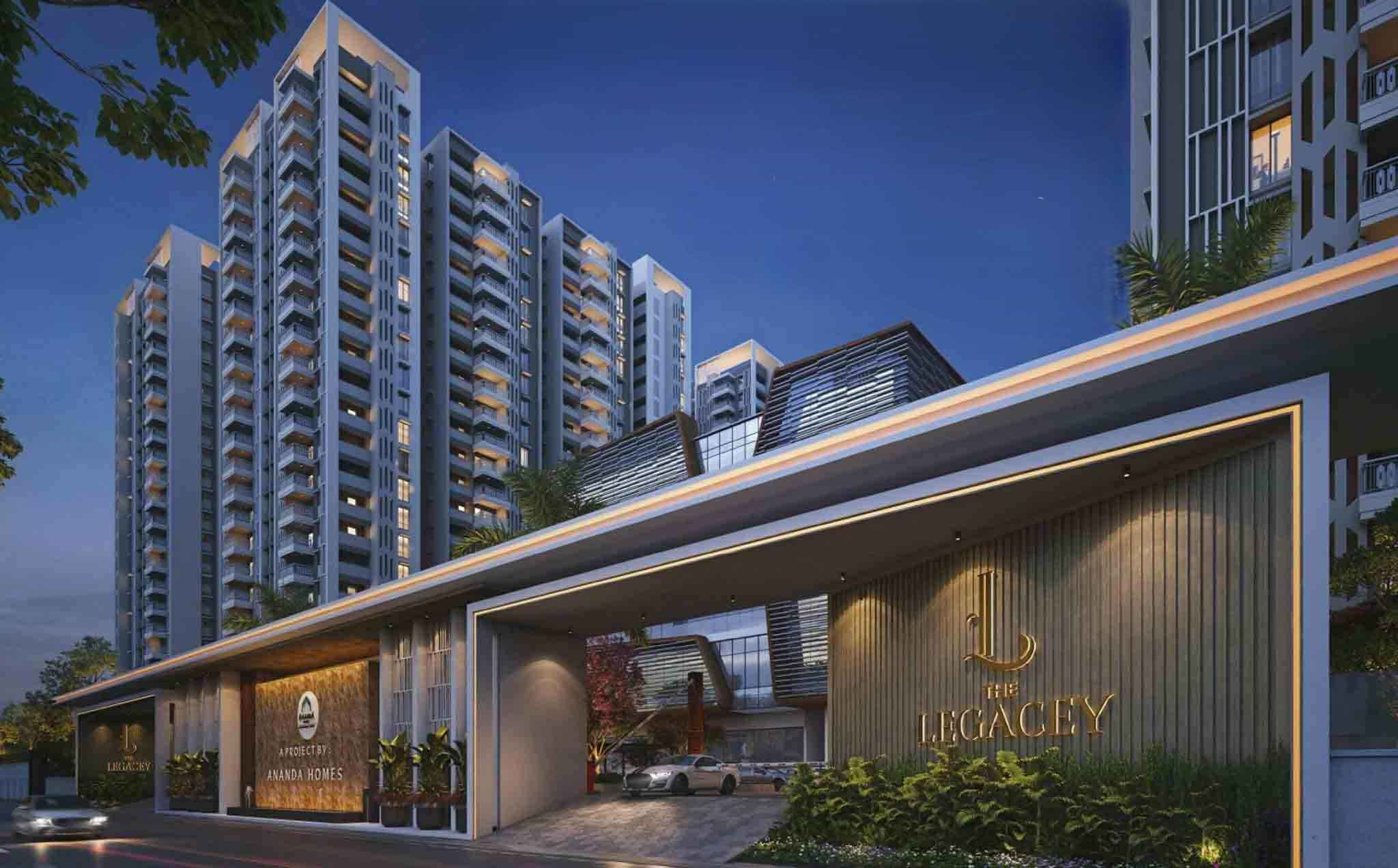 Ananda The Legacy-Residential-2, 2.5, 3 BHK-Manikonda-Hyderabad-Under Construction