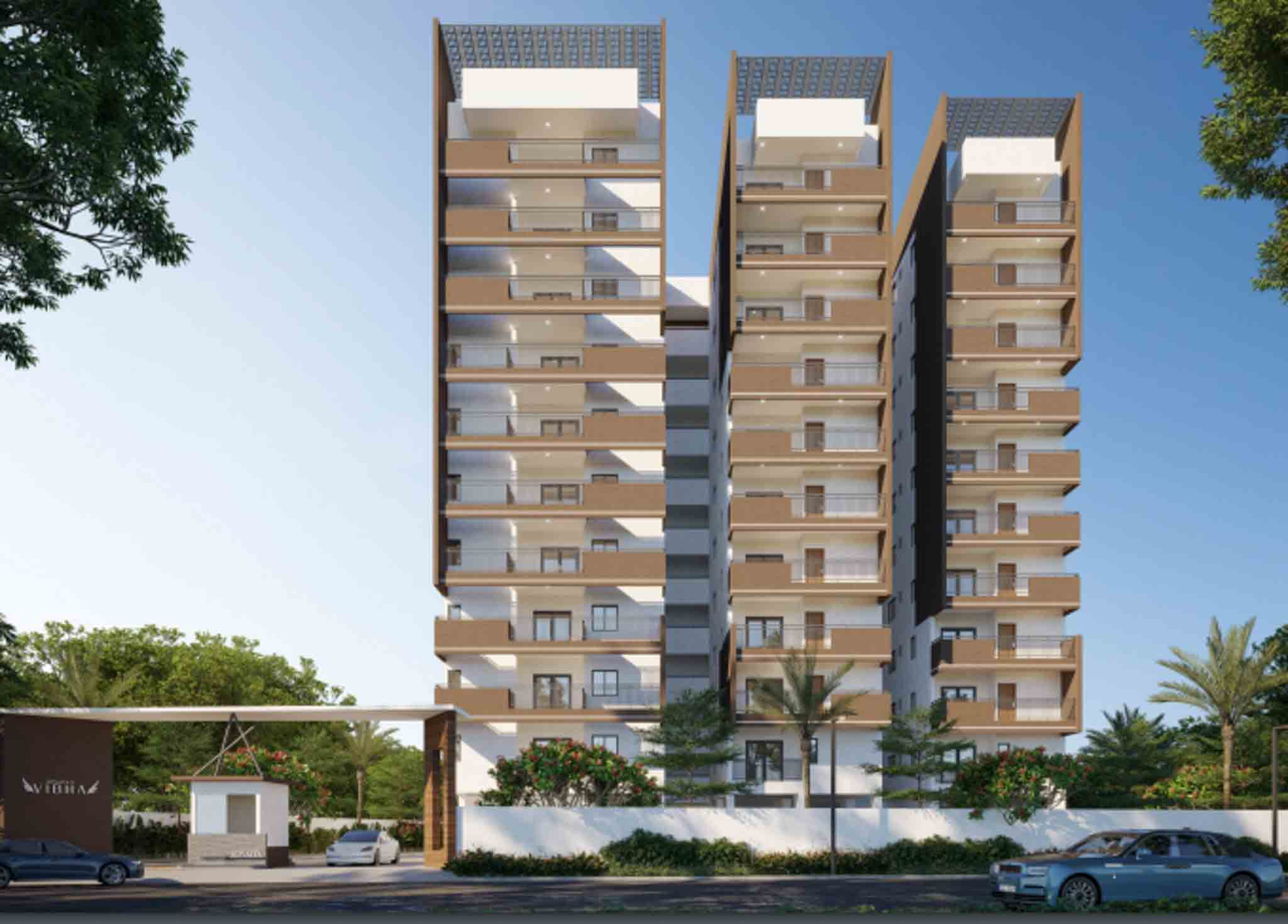 Advaita Vibha-Residential-2 & 3BHK-Osman Nagar-Hyderabad-Under Construction