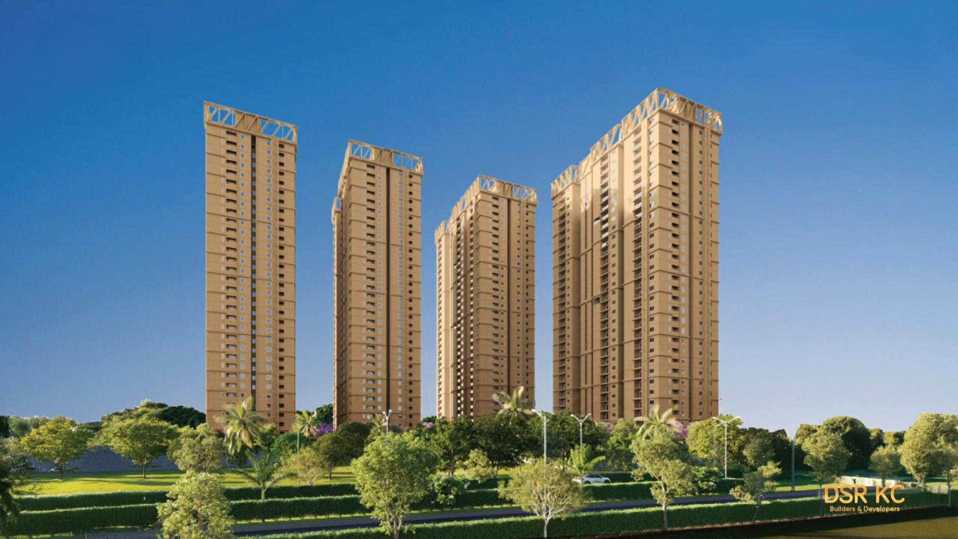 DSR Altitudes-Residential-3 BHK-Osman Nagar-Hyderabad-Under Construction