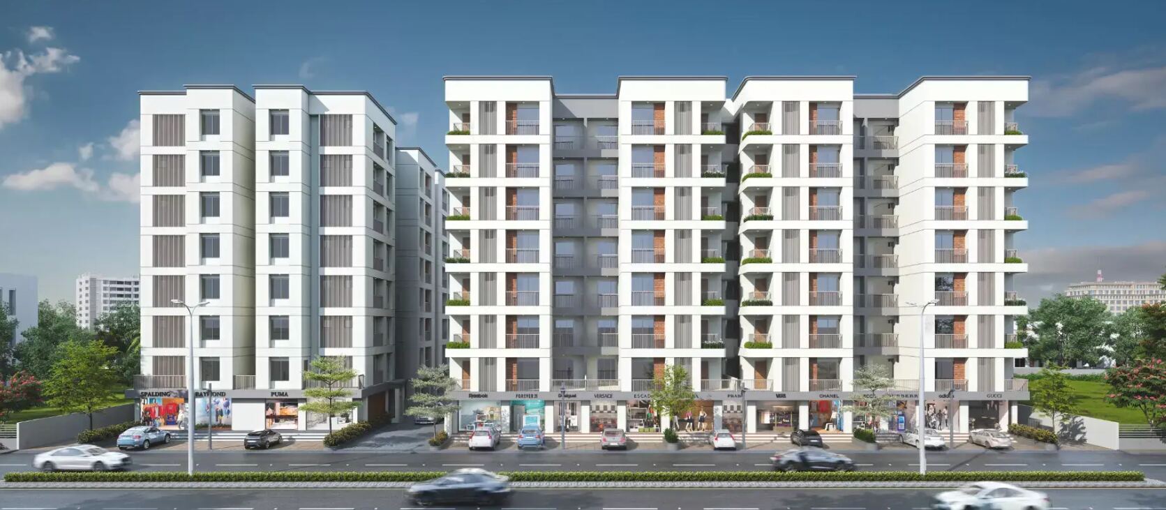 Darshanam Crest, Vadodara-Residential-3 BHK-Tarsali-Vadodara-Under Construction