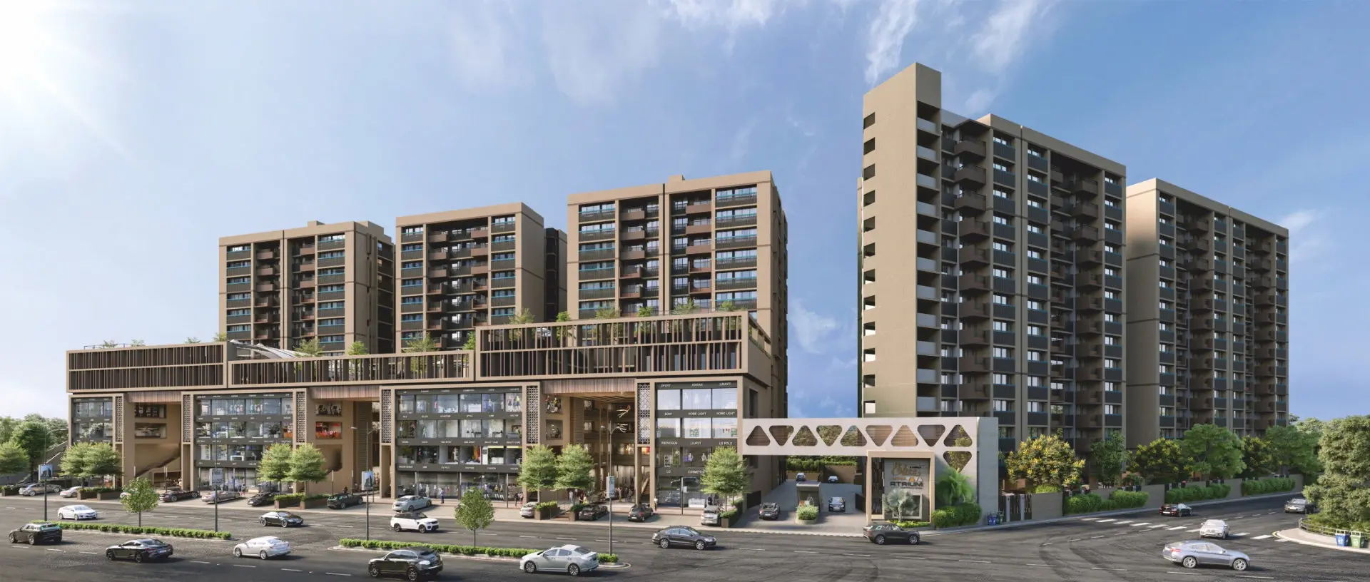 Darshanam Grand, Vadodara-Residential-3 & 4 BHK-Tarsali-Vadodara-Under Construction