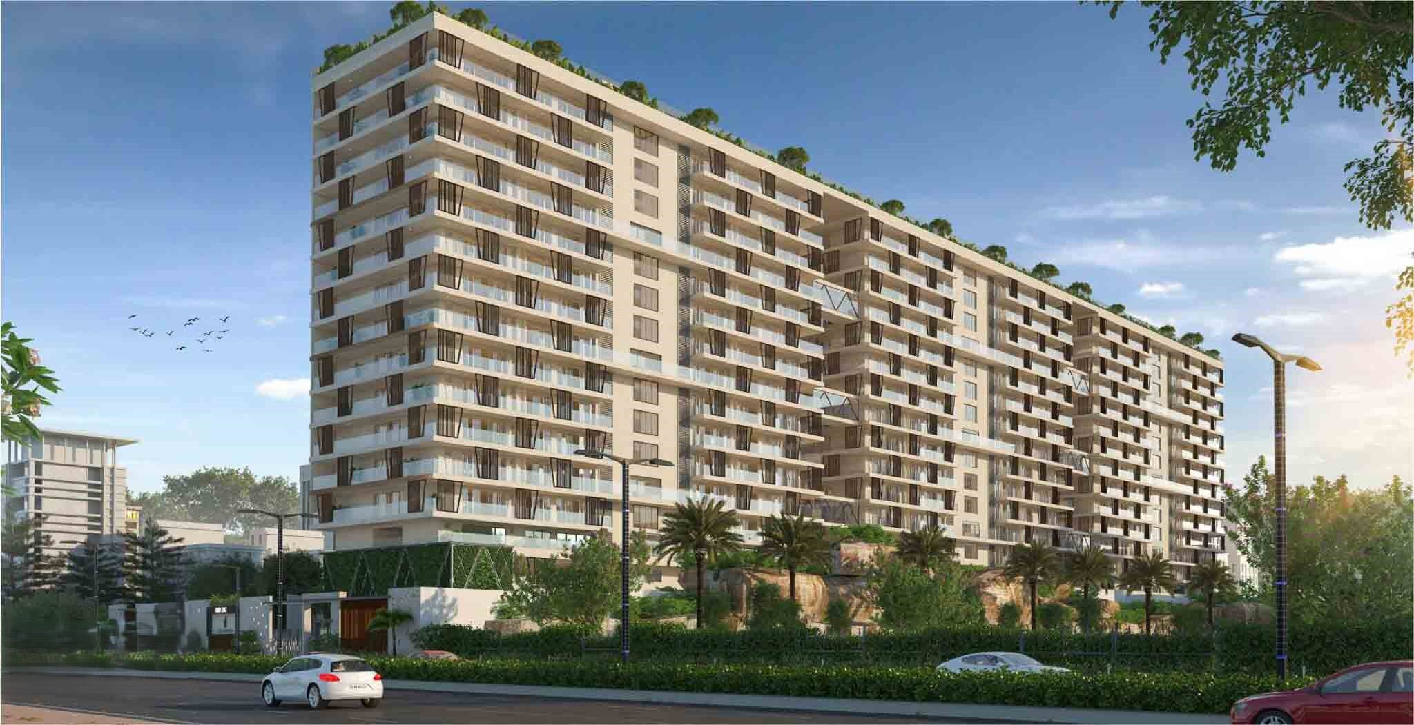 DSR GVK sky city-Residential-4 BHK-Somajiguda-Hyderabad-Under Construction
