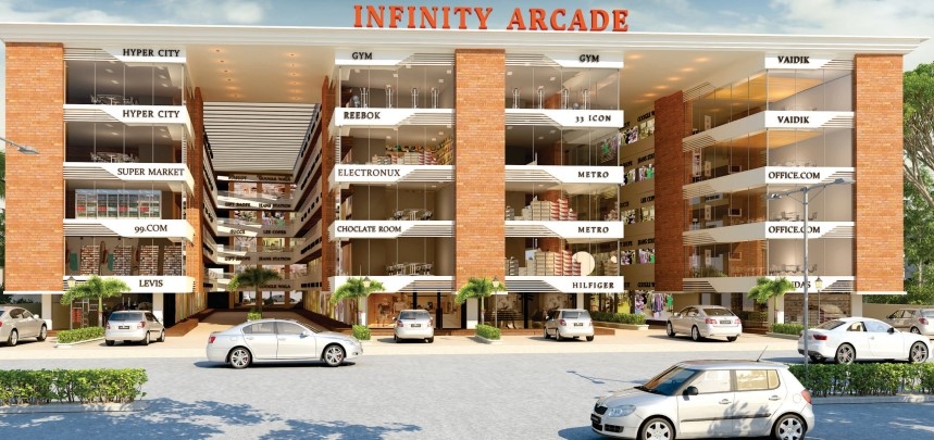 Infinity Arcade , Vadodara-Commercial-Manjalpur-Vadodara-Ready To Move