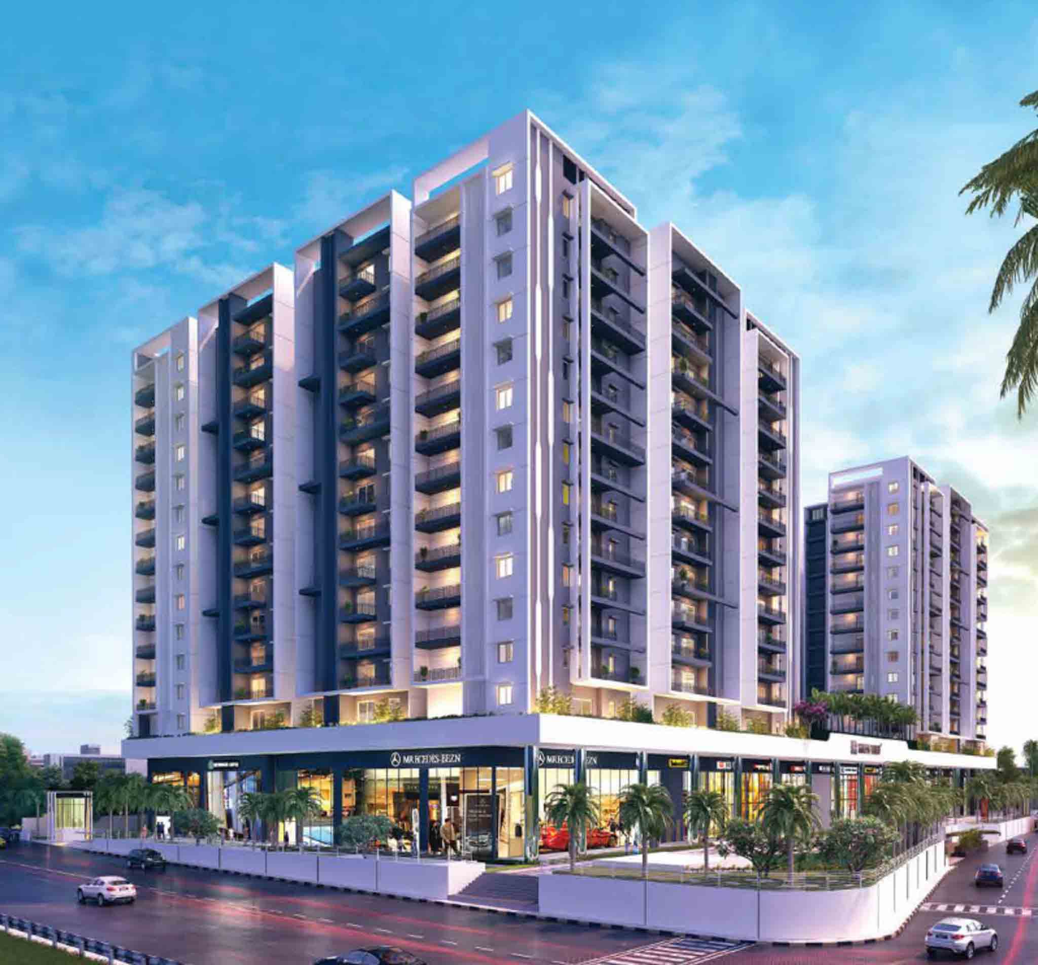 Kalpataru Avante-Residential-2, 3 BHK-Sanath nagar-Hyderabad-Under Construction