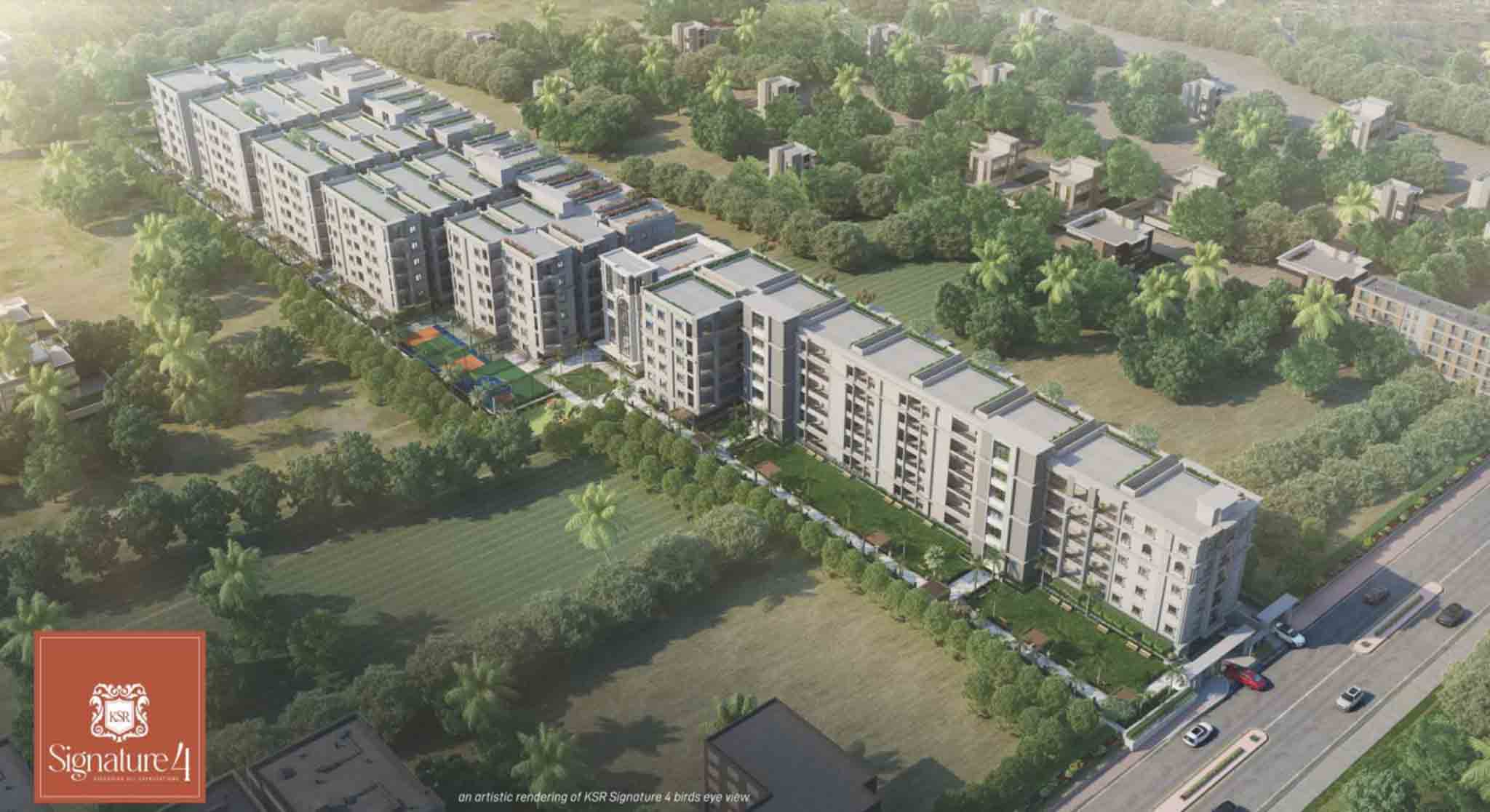 KSR Signature 4-Residential-2 BHK , 3 BHK-Tellapur-Hyderabad