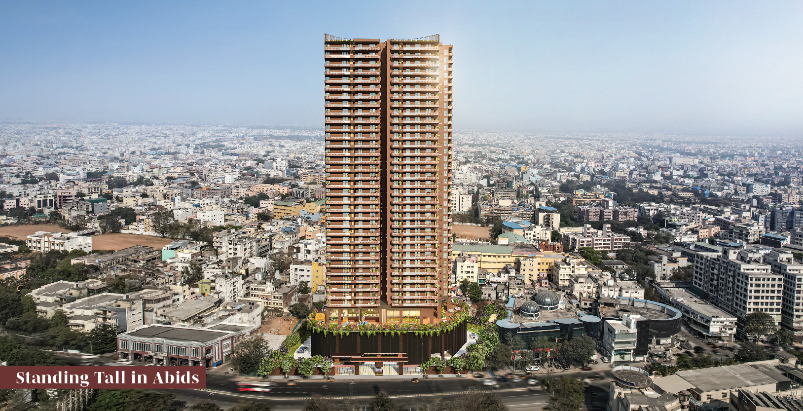 Meenakshi Elysia-Residential-4 BHK -Abids -Hyderabad-Under Construction