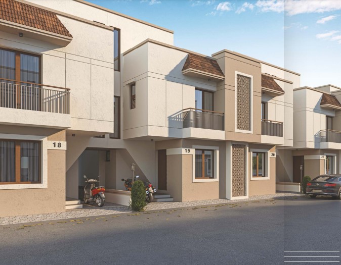 Pushti Bungalows , Vadodara-Residential-3 BHK-Kalali-Vadodara-Under Construction