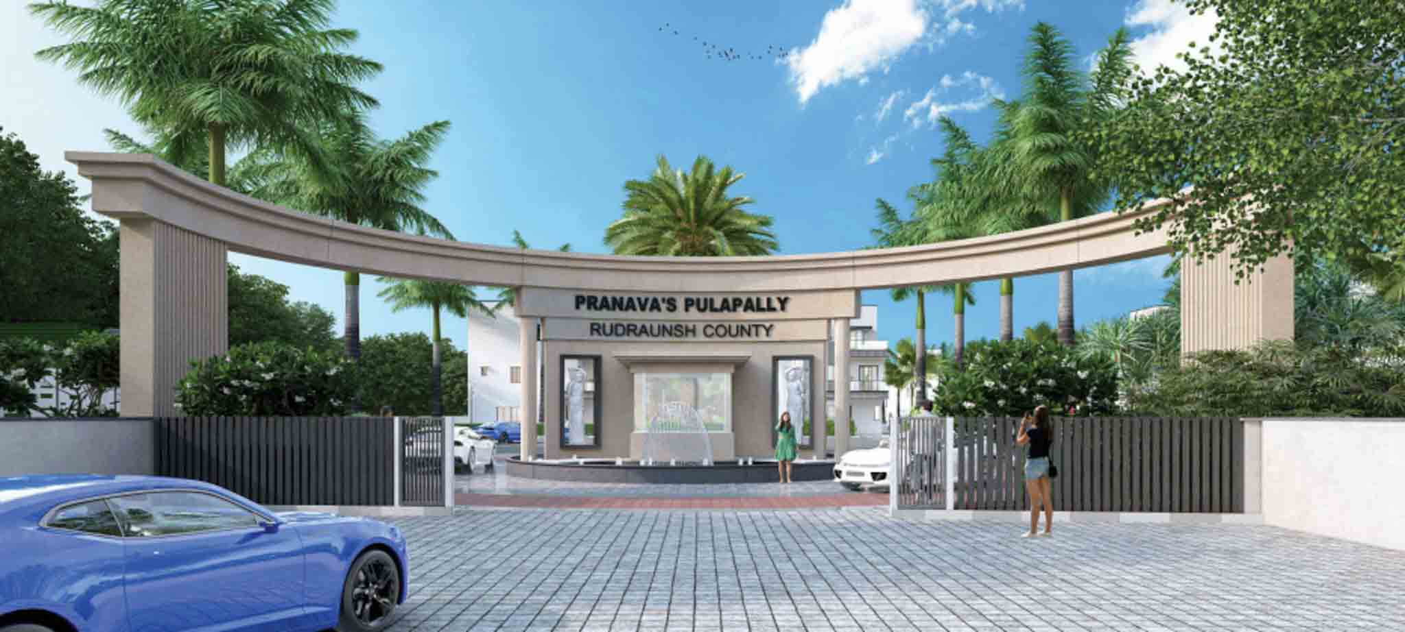 Pranava's Rudraunsh County-Land-Open Plots-Shamirpet-Hyderabad-Under Construction