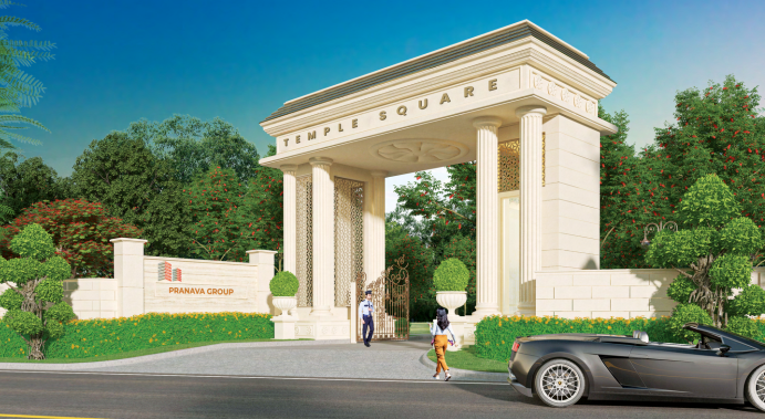 Pranava's Temple Square-Land-Yadadri-Hyderabad-Under Construction