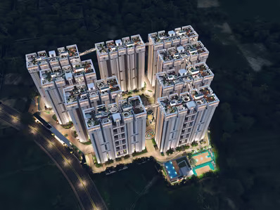 RajaPushpa Aurelia-Residential-3 BHK , 4 BHK-Tellapur-Hyderabad-Under Construction