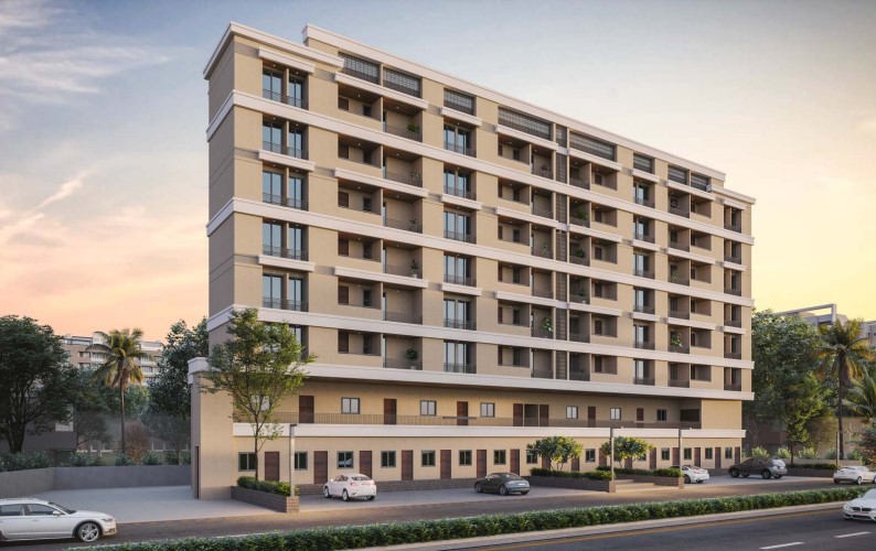Radhekrishna Landmark , Vadodara-Residential-2 & 3 BHK-Ratanpur-Vadodara-Under Construction
