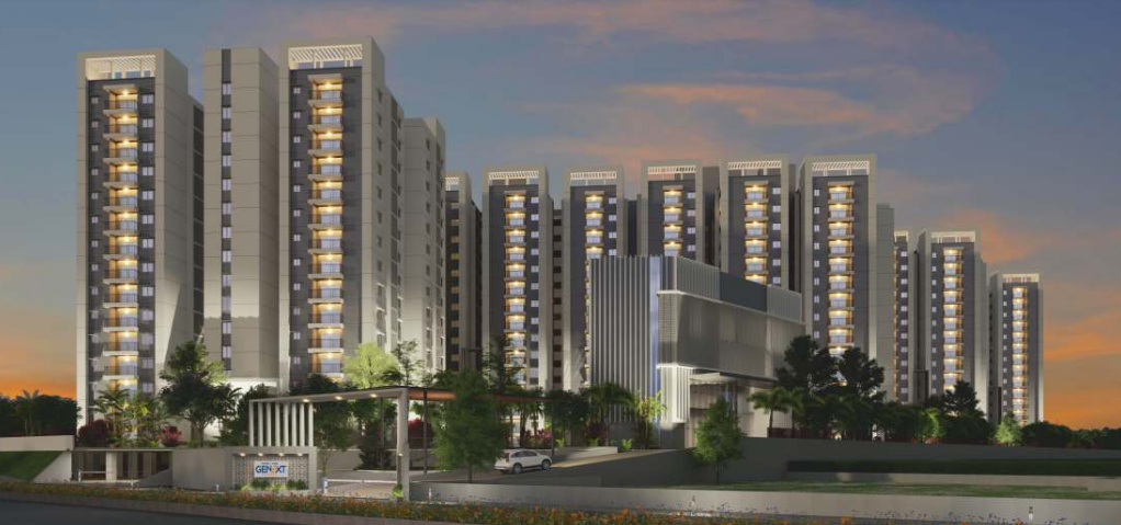 Ramky One Genext Tower-Residential-2 BHK , 3 BHK-Uppal-Hyderabad-Under Construction