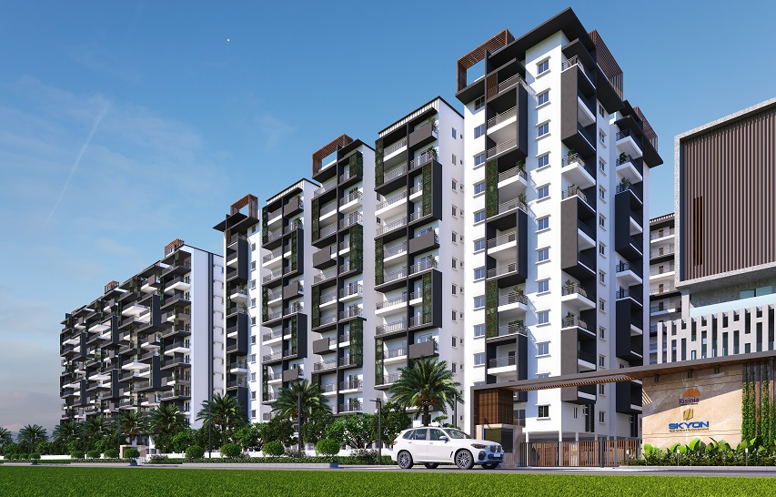 Risinia Skyon-Residential-2, 3 BHK -Bachupally-Hyderabad-Ready To Move 