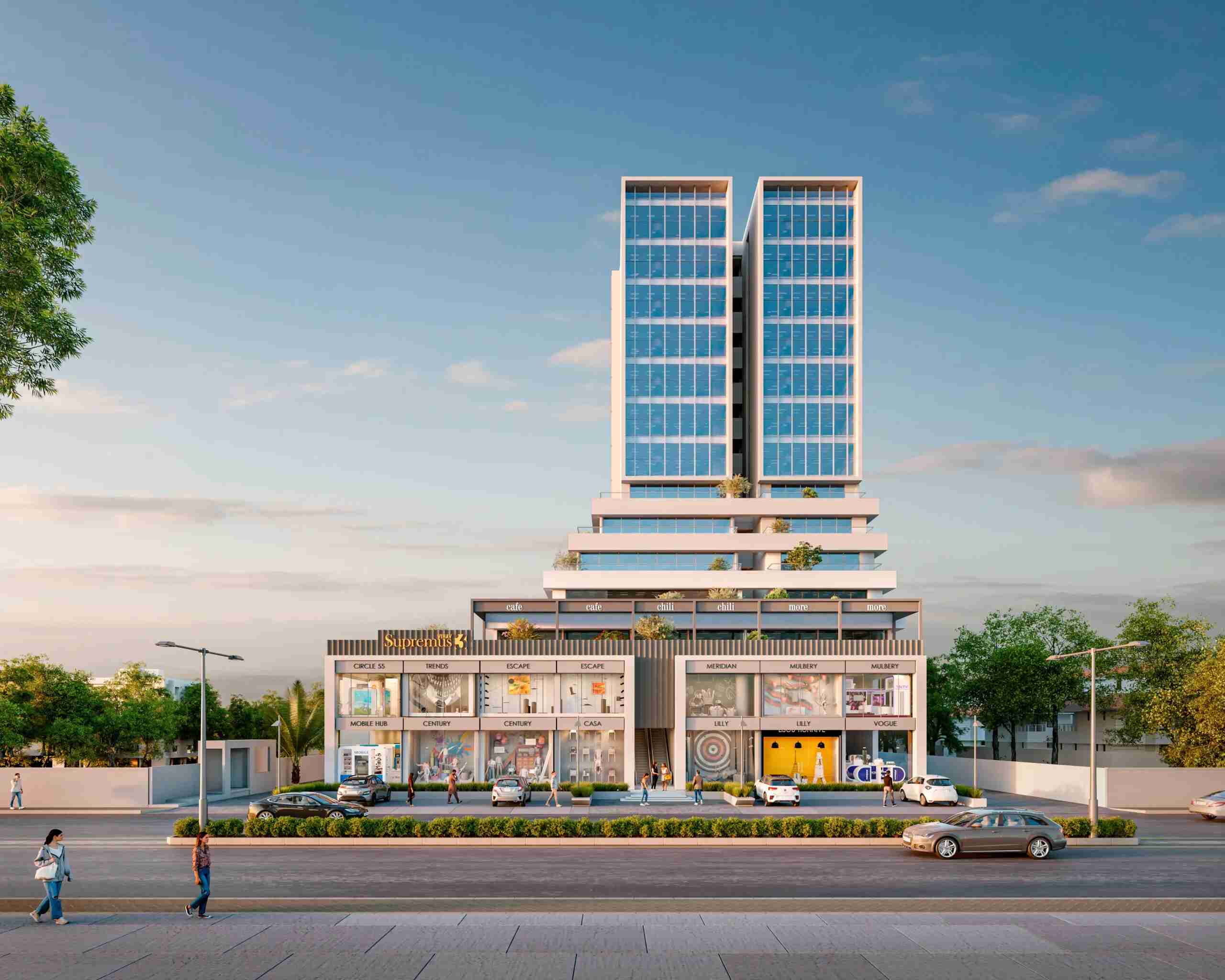 Supremus 3, Vadodara-Commercial-Diwalipura-Vadodara-Under Construction