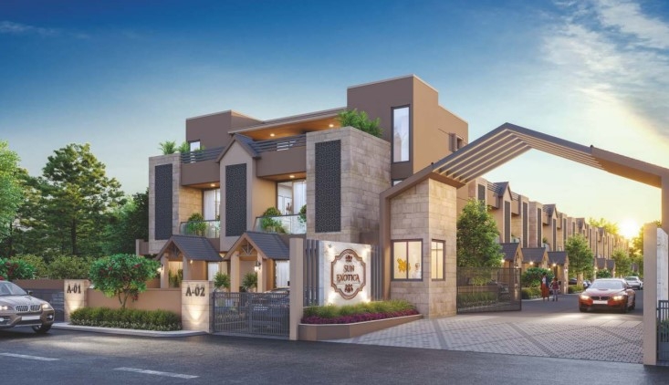 Sun Exotica , Vadodara-Residential-3.5 & 4.5 BHK-Tarsali-Vadodara-Under Construction