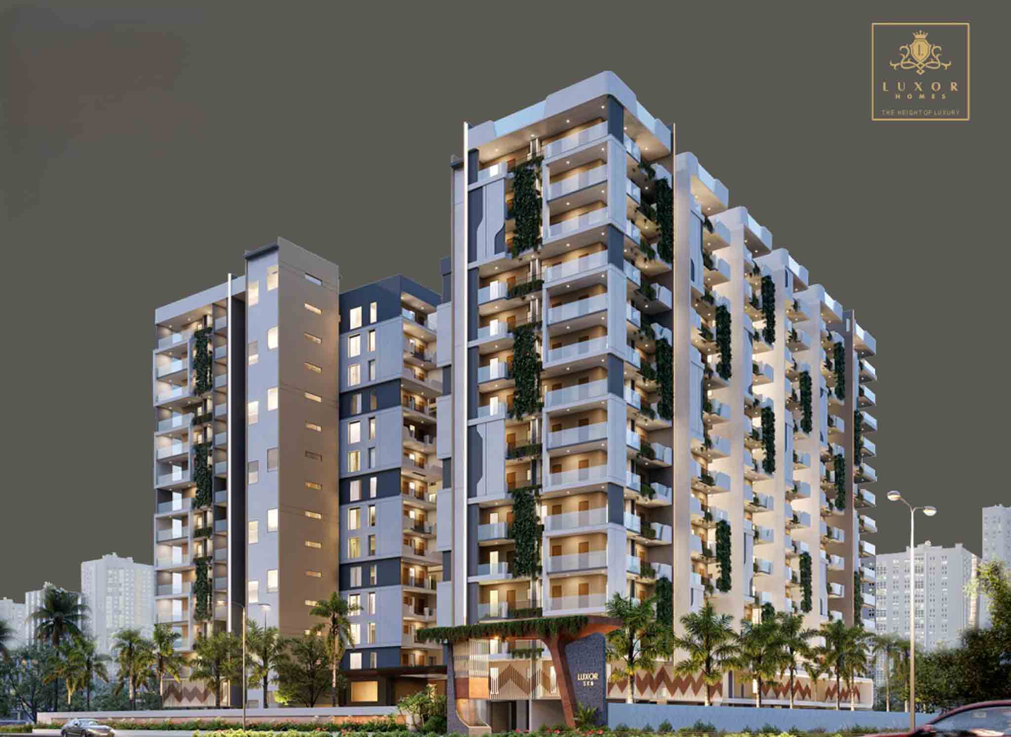 Sree Kalpa Luxor-Residential-2, 3 BHK-Gajularamamram-Hyderabad-Under Construction
