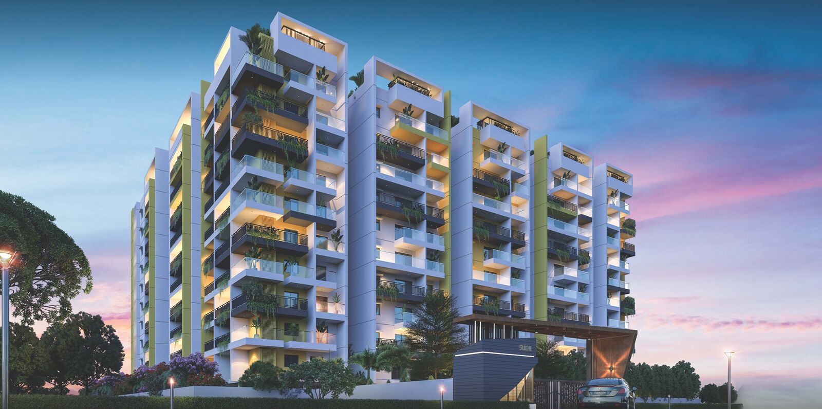 Sukhii Tatva-Residential-2, 3, 4 BHK-Nallagandla-Hyderabad-Under construction