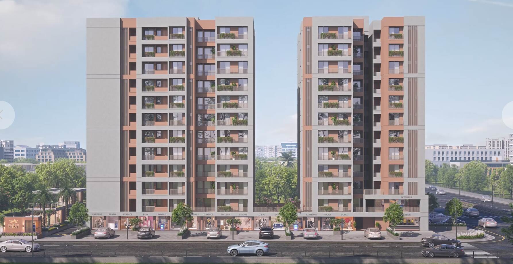 The Nest , Vadodara-Residential-2 & 3 BHK-Kalali-Vadodara-Under Construction