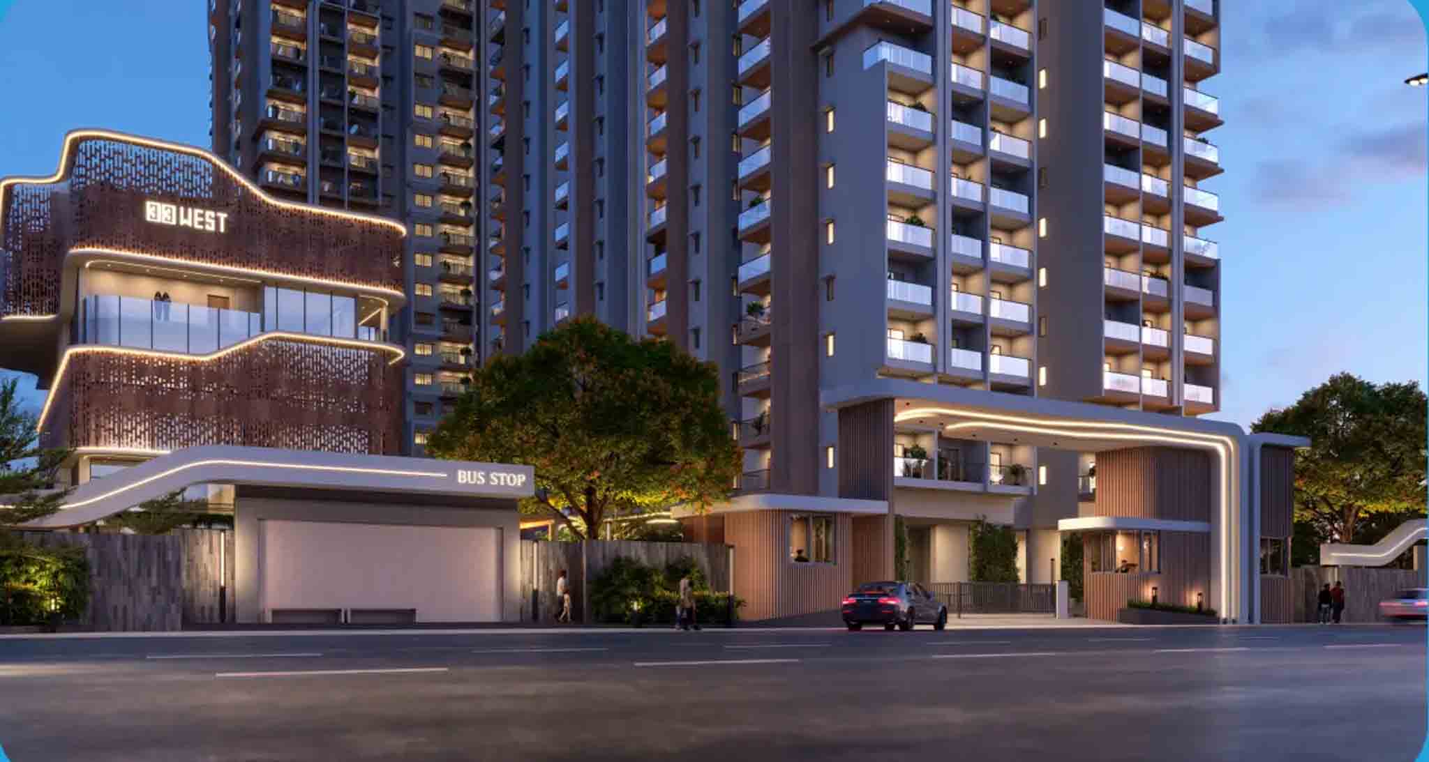 Vertex 33 West-Residential- 2 , 3 BHK-Nallagandla-Hyderabad-Under Construction