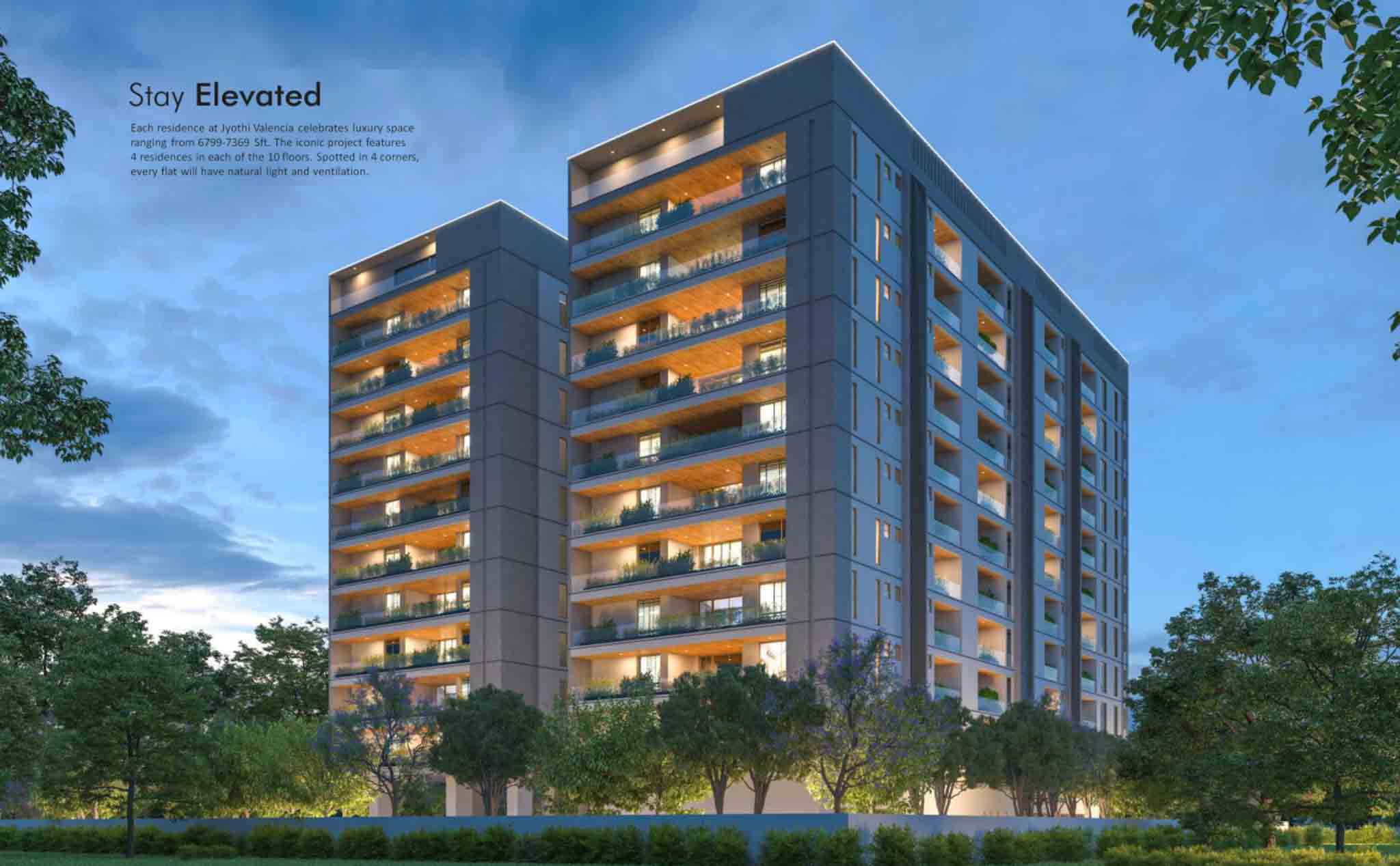 Vamsiram Jyothi Valencia-Residential-4BHK -Banjara Hills-Hyderabad