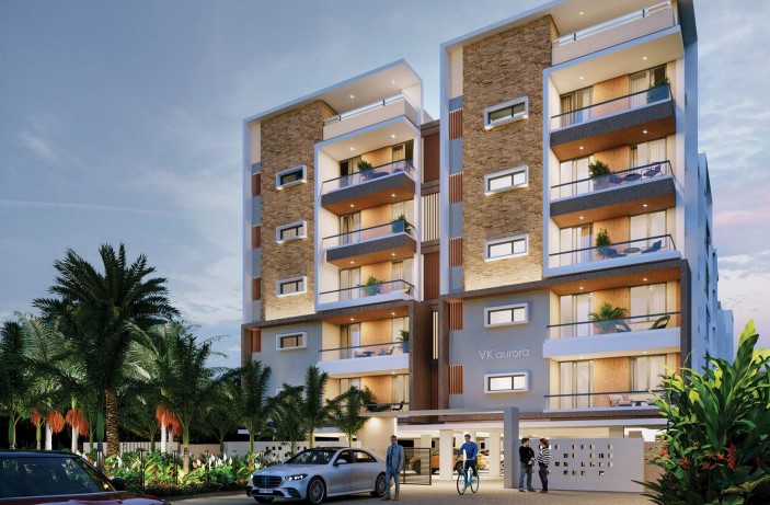 V K Aurora, Vizag-Residential-3 BHK-Madhurawada-Vizag-Under Construction