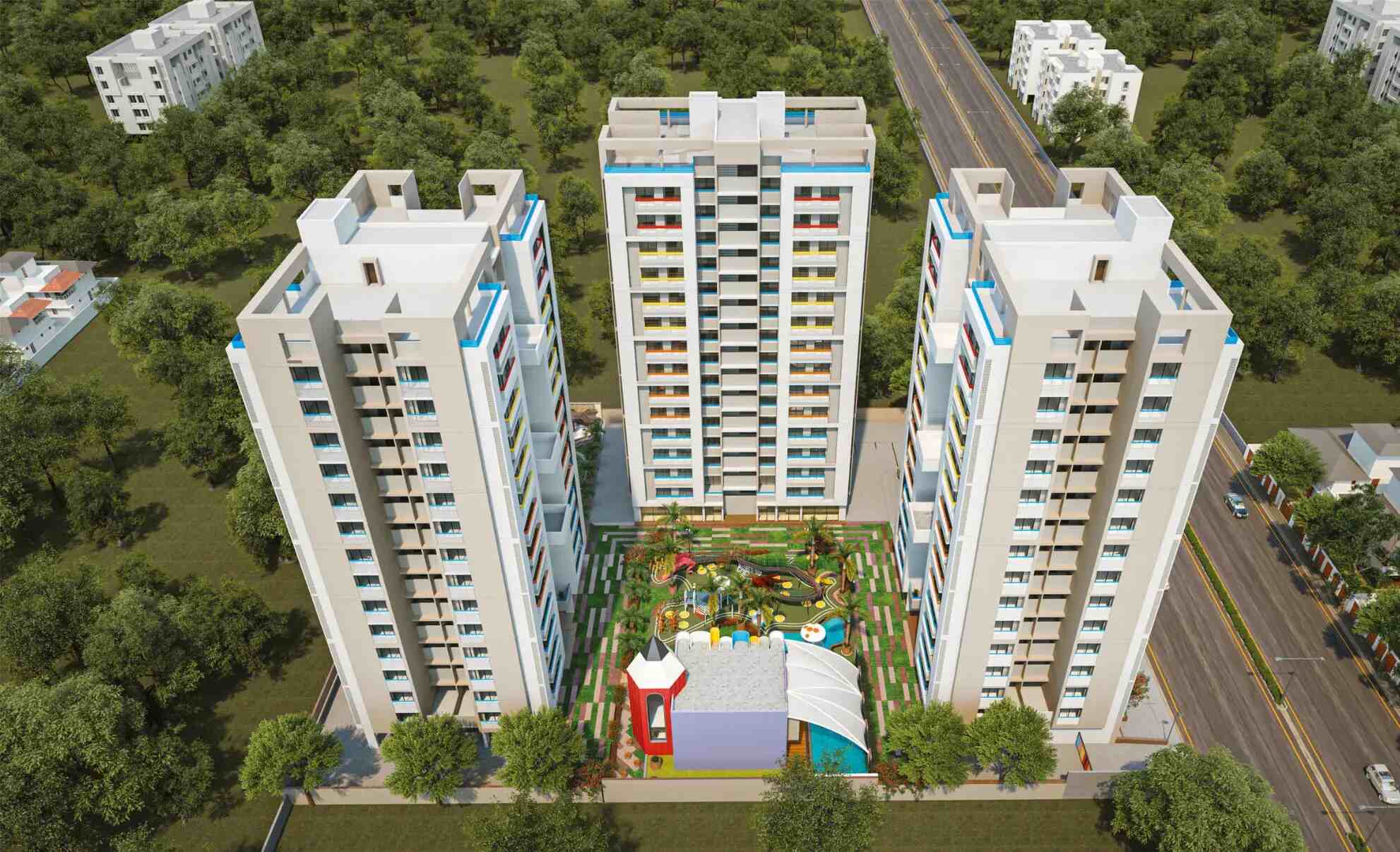 Vihav Parvarish , Vadodara-Residential-3 BHK-Bhayli-Vadodara-Under Construction