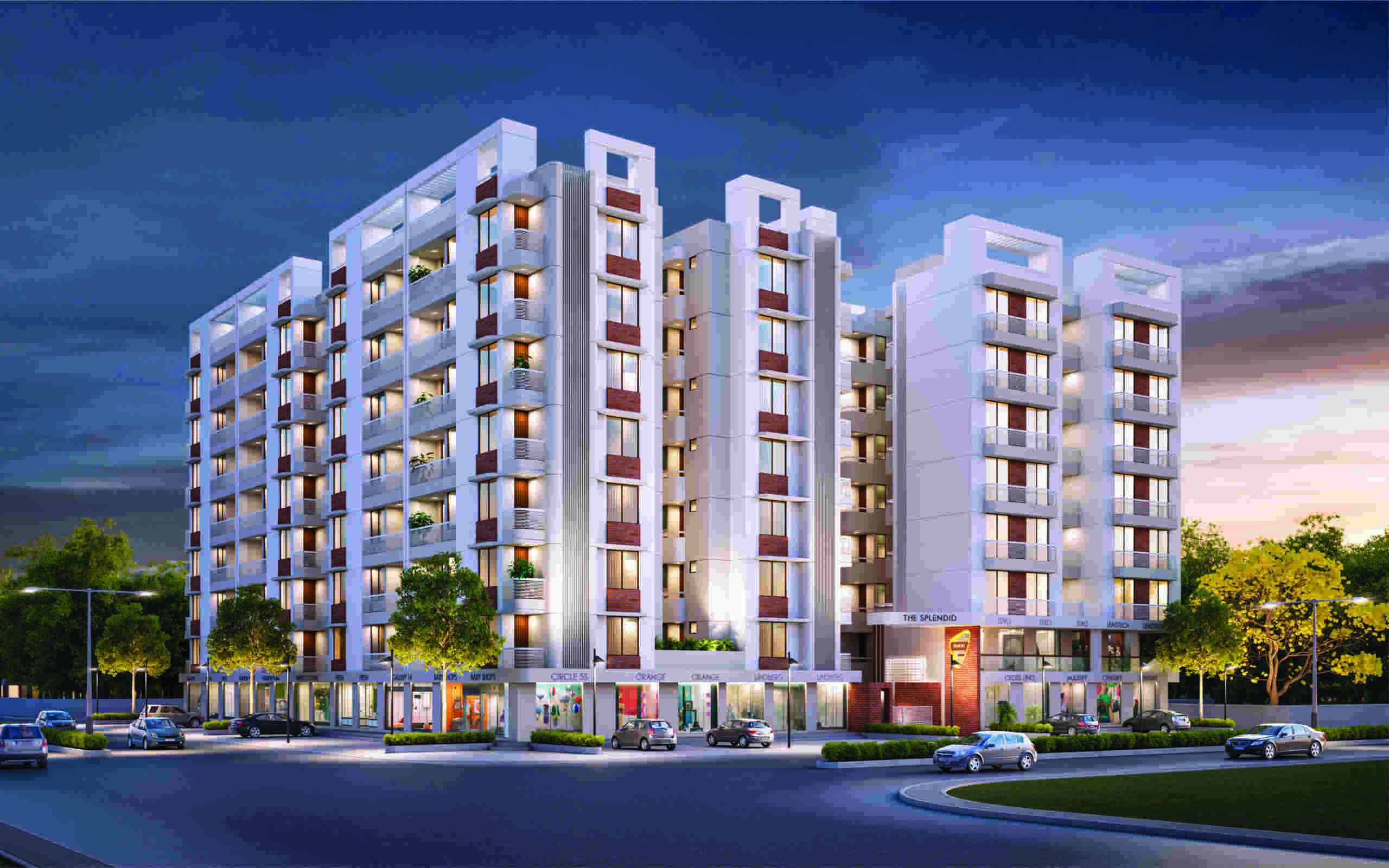 Zillion The Splendid , Vadodara-Residential-2 , 3 BHK-Madhavpura-Vadodara-Ready to Move